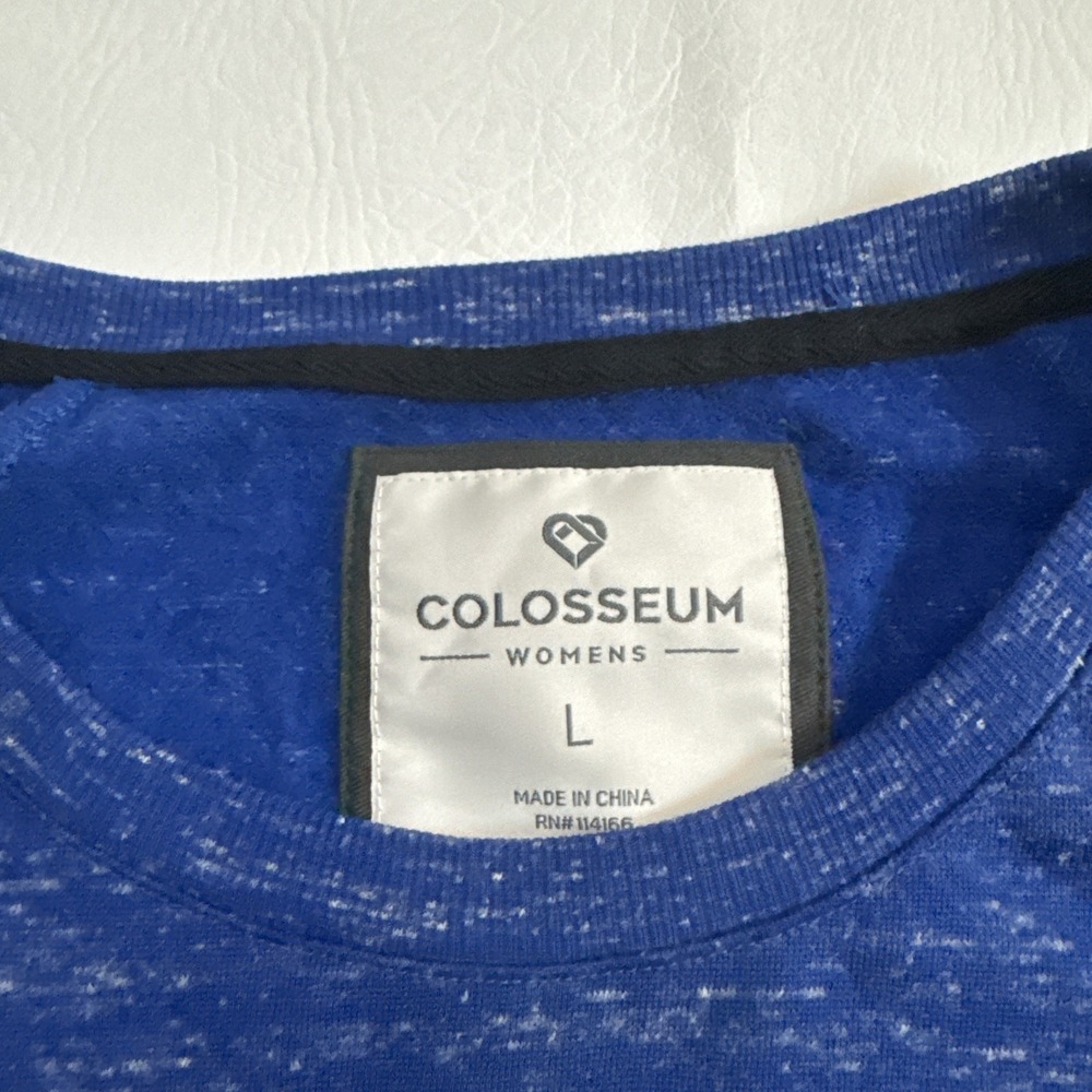 Colosseum Duke Blue Devils Womens Royal Blue Pullover Sweatshirt Large NCAA New - Picture 2 of 7